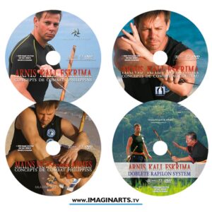 Pack 4 DVD Arnis Kali Eskrima avec Dani Faynot