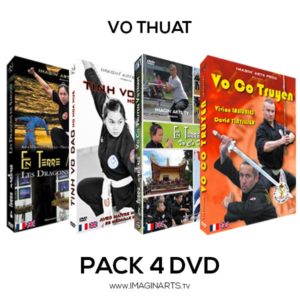 Pack 4 DVD Vo Thuat - Arts Martiaux Vietnamiens