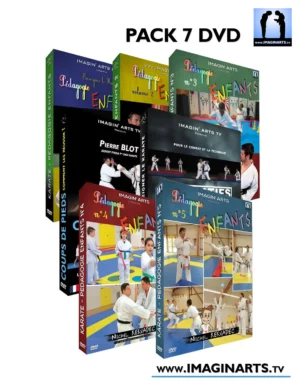 Pack 7 DVD Enseigner les arts martiaux
