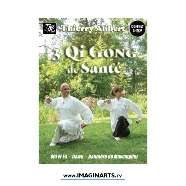 DVD Qi Gong de Santé - Coffret 3 DVD avec Thierry Alibert
