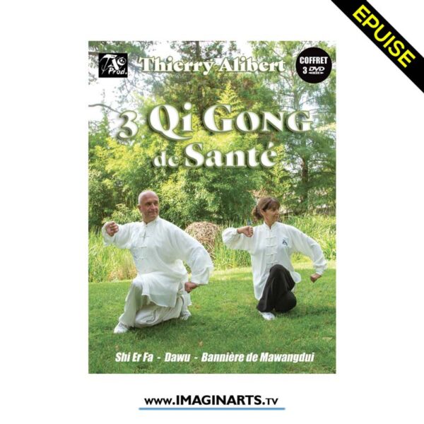 DVD Qi Gong de Santé - Coffret 3 DVD avec Thierry Alibert