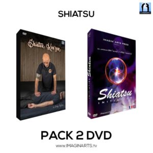 pack 2 DVD Shiatsu avec Serge Rebois sensei