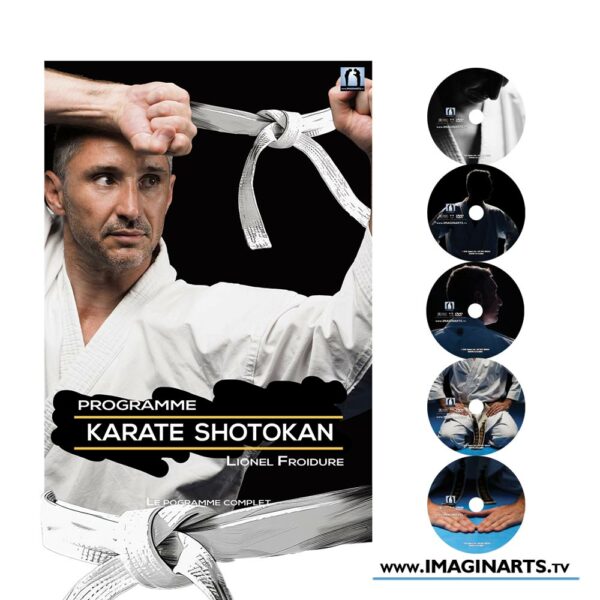 DVD Karate Shotokan - programme de progression de la ceinture blanche à noire