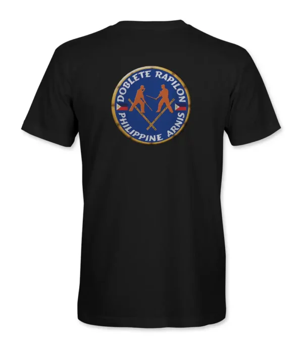 T-Shirt Noir Arnis Doblete Rapilon - Qualité Sport – Image 2