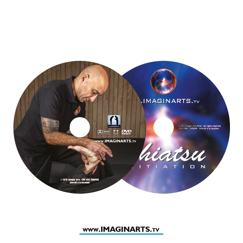 PAck 2 DVD Shiatsu avec Serge Rebois